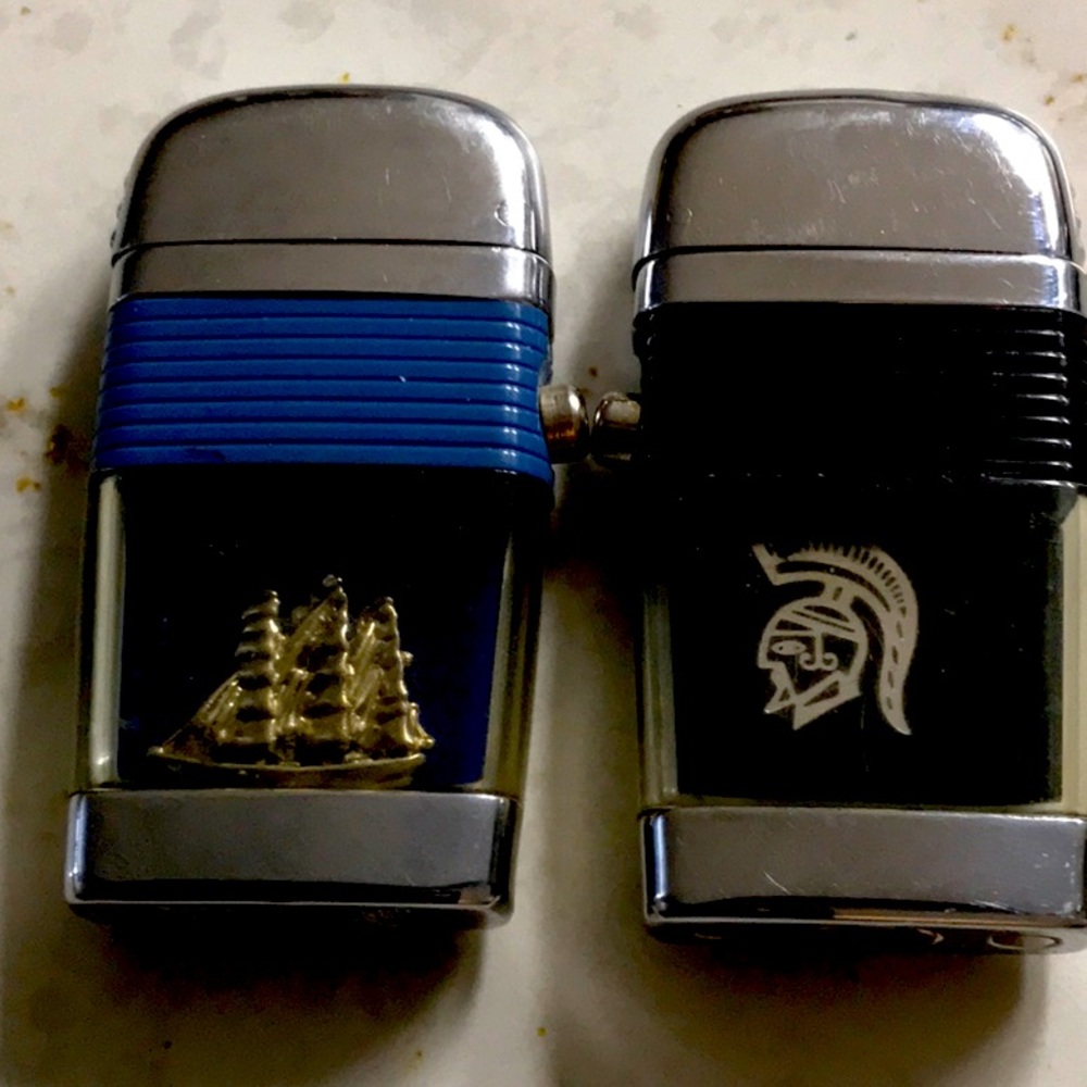 Two ScriptO Lighters